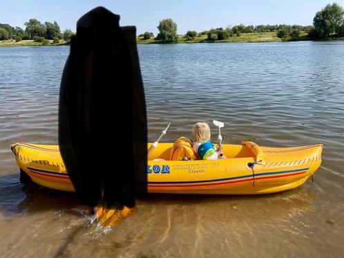 Opblaasbare Sevylor kano Tahiti K 79 Classic. Met 2 stoelen, Watersport en Boten, Kano's, Gebruikt, Overige typen, Opblaasbaar