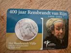 coincard zilver 5 euro Rembrandt van Rijn, Zilver, Euro's, Ophalen of Verzenden, Koningin Beatrix