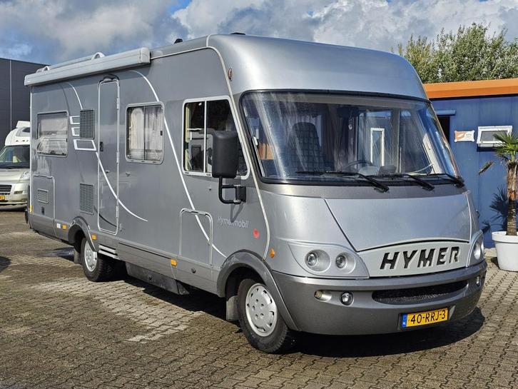 Hymer B654 SL 2.8JTD AIRCO NIEUWSTAAT camper 6 persoons, Caravans en Kamperen, Campers, Bedrijf, tot en met 6, Integraal, Hymer
