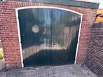 Garage/schuur deur/poort 250 x 248cn getoogd, Doe-het-zelf en Verbouw, Deuren en Horren, Ophalen, Gebruikt, Garagedeur, 120 cm of meer
