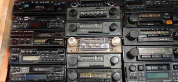 Autoradio's Casette CD Youngtimer Oldtimer  beschikbaar voor biedingen