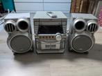 JVC stereo set met 3 cd-wisselaar en afstandsbediening, Audio, Tv en Foto, Stereo-sets, Ophalen, Zo goed als nieuw, Cd-speler