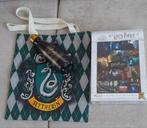Harry potter puzzel tas en waterfles nieuw zwadderich, Ophalen of Verzenden, Nieuw