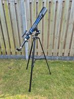 Bresser telescoop blauw met statief, Audio, Tv en Foto, Optische apparatuur | Telescopen, Ophalen, Gebruikt, Lenzentelescoop (refractor)