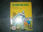 de man van staal strip uit 1973 door bert bus, Gelezen, Eén stripboek, Bert Bus, Ophalen of Verzenden