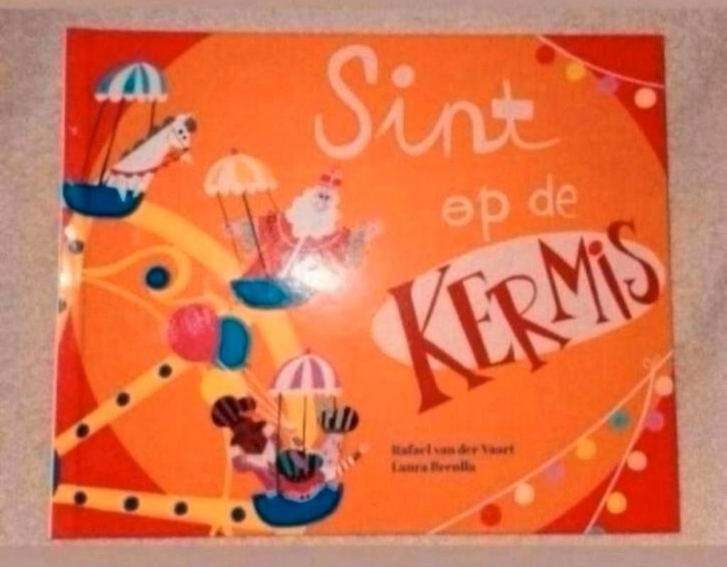 Sint op de kermis. Van der Vaart., Diversen, Sinterklaas, Ophalen of Verzenden, Zo goed als nieuw