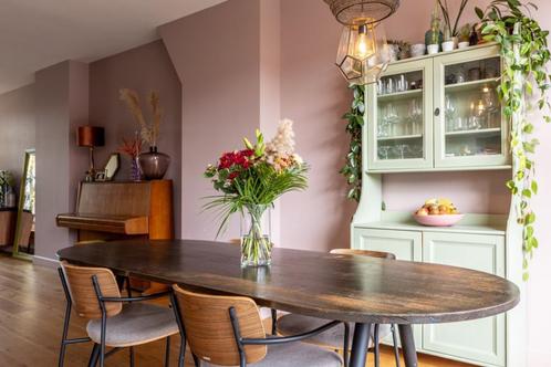 Buffetkast groen geschilderd te koop tot 8 maart!, Huis en Inrichting, Kasten | Buffetkasten, Gebruikt, 150 tot 200 cm, 50 tot 100 cm