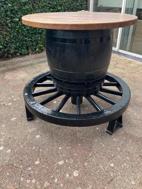 te koop unieke stamtafels.statafels kroegentafels, Huis en Inrichting, Tafels | Statafels, Zo goed als nieuw, Ophalen