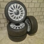 Fiat 500 velgen met continental banden, Ophalen, Fiat