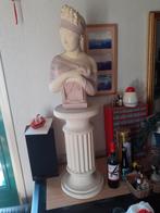 Zuil met buste van vrouw, Antiek en Kunst, Ophalen