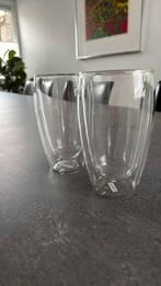 Bodum dubbelwandige glazen 2 stuks, Ophalen of Verzenden, Zo goed als nieuw