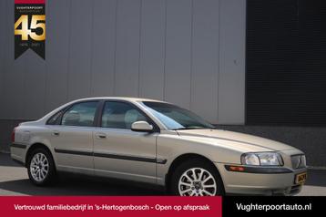 Volvo S80 2.4T 200pk/H5/Standkachel/Trekhaak/Leder/Cruise beschikbaar voor biedingen