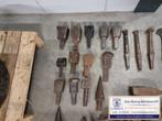 Tangen hamers gatenblok aambeeld tangen gereedschap smid, Doe-het-zelf en Verbouw, Gereedschap | Handgereedschap, Ophalen, Gebruikt