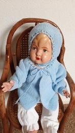 Mooi Oud gebreid jasje met mutsje voor Wildebras Baby pop, Ophalen of Verzenden, Gebruikt, Pop