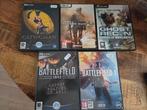 PC CD-rom spellen games Catwoman, Battlefield, Call of Duty, Spelcomputers en Games, Games | Pc, Avontuur en Actie, Gebruikt, .