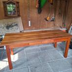 Eettafel kersenhout, Huis en Inrichting, Ophalen, Gebruikt, 50 tot 100 cm, Vijf personen of meer