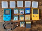 Gameboy color + linkcable + spellen, Ophalen of Verzenden, Gebruikt, Game Boy Color