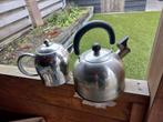 2 metalen theekannen in prima staat, Ophalen of Verzenden, Zo goed als nieuw