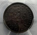 Nederland. Wilhelmina. 1/2 Cent 1930 PCGS MS64 Blackened, Ophalen of Verzenden, Koningin Wilhelmina, Overige waardes