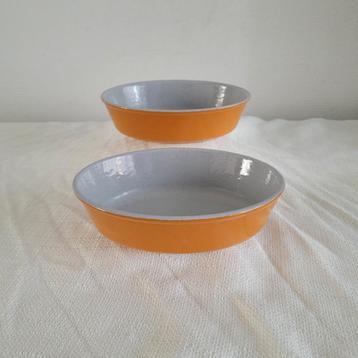 Le creuset gietijzer emaille braadpan ovenschaal braadslee  beschikbaar voor biedingen