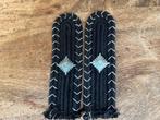 Bahnnschutzes Polizei Schouderstukken rang, Verzamelen, Militaria | Tweede Wereldoorlog, Ophalen of Verzenden, Nederland, Embleem of Badge