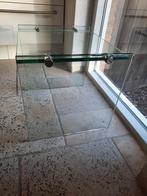 Galotti&Radice bijzettafel - Glas - Beschadigd, 45 tot 60 cm, Minder dan 55 cm, Gebruikt, Vierkant