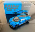 Mini GT Bugatti Chiron Pur Sport, Ophalen of Verzenden, Zo goed als nieuw