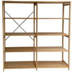 Lundia kast 3 staanders 225 cm hoog 50 cm diep 174cm breed, Ophalen, Gebruikt