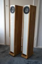 Mooie set breedbandluidsprekers, de z.g.n. Needles., Zo goed als nieuw, Minder dan 60 watt, Front, Rear of Stereo speakers, Ophalen