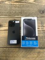 Iphone 15 pro black 128 GB met garantie 100%, Ophalen of Verzenden, Zo goed als nieuw, Overige typen, Apple iPhone