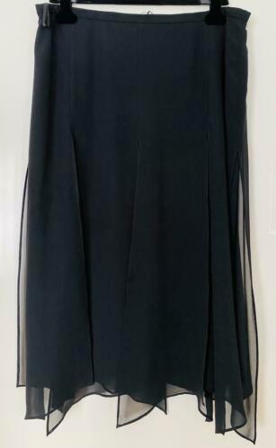 Murek lange rok maat 44, Kleding | Dames, Rokken, Zo goed als nieuw, Maat 42/44 (L), Zwart, Onder de knie, Ophalen of Verzenden