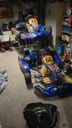 2x ms kart 390cc honda +trailer+alle toebehoren., Sport en Fitness, Karting, Ophalen, Zo goed als nieuw, Kart