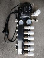 Vloerverwarming verdeelpunt 6-groeps Robot met Grundfos pomp, Doe-het-zelf en Verbouw, Verwarming en Radiatoren, Ophalen, Gebruikt