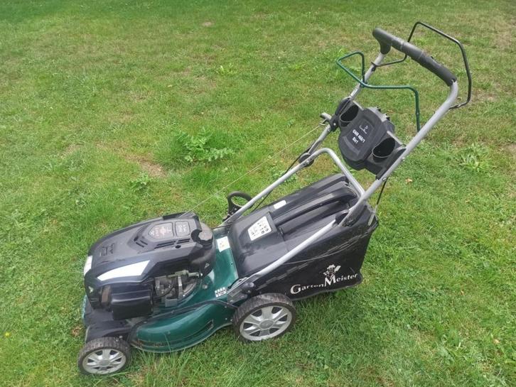 GartenMeister benzine grasmaaier GMR460/1, Tuin en Terras, Grasmaaiers, Gebruikt, Benzine-grasmaaier, 40 t/m 49 cm, Cirkelmaaier