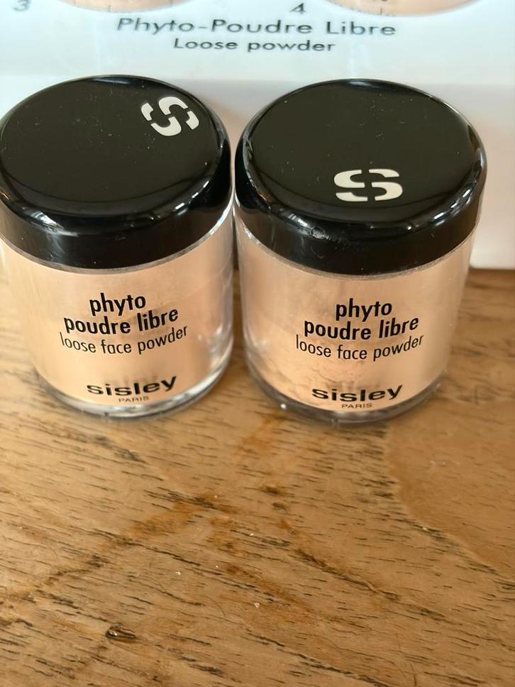 2 x Sisley Phyto-Poudre Libre N4 Sable   inhoud: 2 x 2 gram, Sieraden, Tassen en Uiterlijk, Uiterlijk | Cosmetica en Make-up, Nieuw