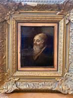 Portret antik op panel, Antiek en Kunst, Kunst | Schilderijen | Klassiek, Ophalen of Verzenden