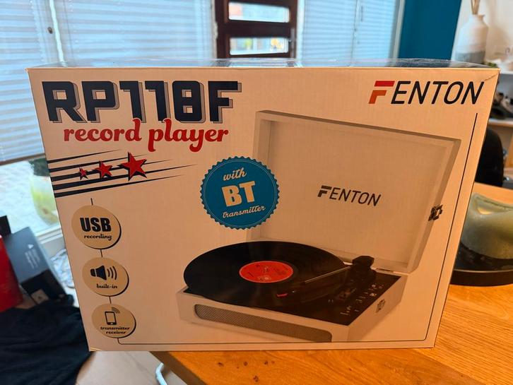 Fenton RP118F, Audio, Tv en Foto, Platenspelers, Nieuw, Overige merken, Ophalen of Verzenden