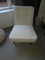 Riviera Maison St. Moritz Lounge Chair - Bouclé Wit, Ophalen, Wit, Landelijk, Zo goed als nieuw