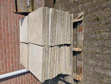 betontegels 50/50 en 4.5cm dik  beschikbaar voor biedingen