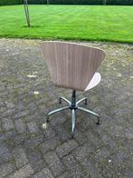 Partij werkstoelen, vergaderstoelen hoogte instelbaar., Ophalen, Ergonomisch, Gebruikt, Zwart