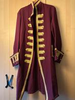 Mooie heren kapiteins jas of lakeien carnavals jas maat S, Ophalen of Verzenden, Zo goed als nieuw, Maat 46 (S) of kleiner