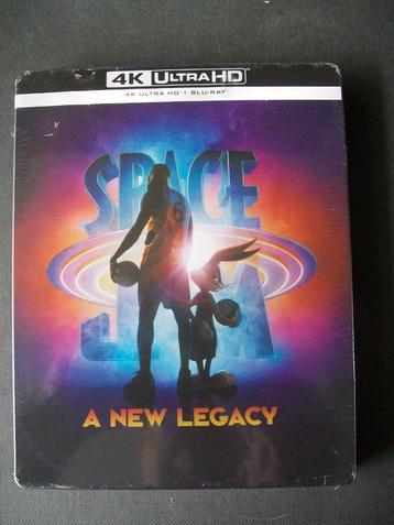 Blu-ray 4K Ultra HD Steelbook Space Jam A New Legacy in seal beschikbaar voor biedingen
