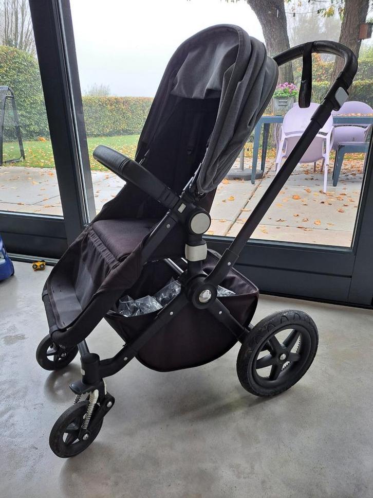 Bugaboo Cameleon 3 all black met accessoires, Kinderen en Baby's, Kinderwagens en Combinaties, Gebruikt, Kinderwagen, Bugaboo