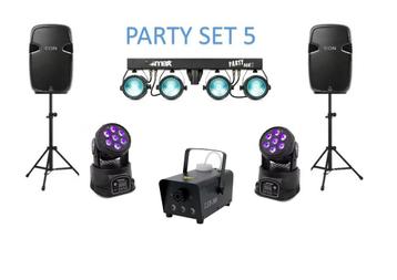 Party set te huur met licht en geluid voor ieder feest beschikbaar voor biedingen