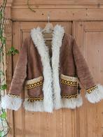 Vintage Afghaanse Lammy jas XS, Kleding | Dames, Jassen | Winter, Ophalen of Verzenden, Gedragen, Maat 34 (XS) of kleiner