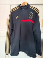 Ajax zip trui, maat L, Maat 52/54 (L), Blauw, Ophalen of Verzenden, Zo goed als nieuw