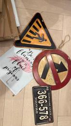 Diverse nieuwe reclame borden 20st, Ophalen of Verzenden, Zo goed als nieuw, Reclamebord