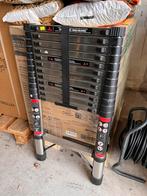 Uitschuifbare ladder rvs 3,8meter nieuw, Ophalen, Nieuw, Ladder, Opvouwbaar of Inschuifbaar