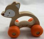 Janod Babypop vos op wielen hout babyspeelgoed rolspeelgoed, Kinderen en Baby's, Speelgoed | Babyspeelgoed, Ophalen of Verzenden
