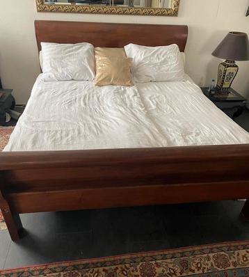 Massief Teakhouten Bedombouw 180 x 200 beschikbaar voor biedingen